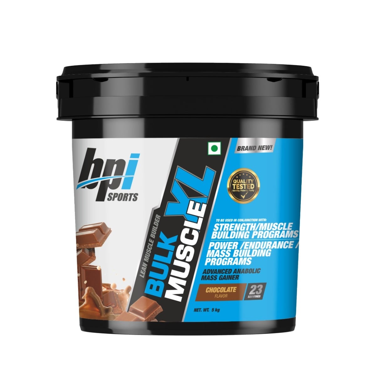 BPI Bulk Muscle XL | Gain Weight, Post | Workout, 50g Protein, 144g Carb, Chocolate, 5kg