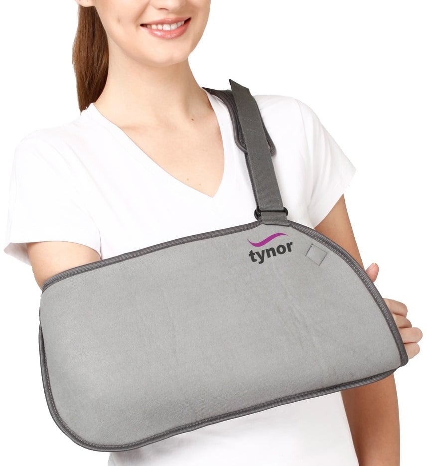Tynor Pouch Arm Sling Baggy, Grey, XL, 1 Unit