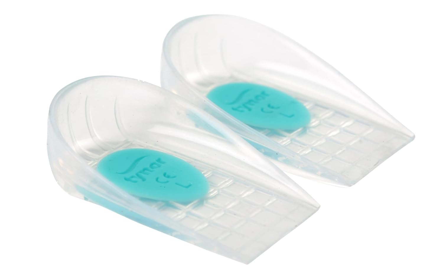 Tynor Heel Cushion Silicone, White, Small, Pack of 2