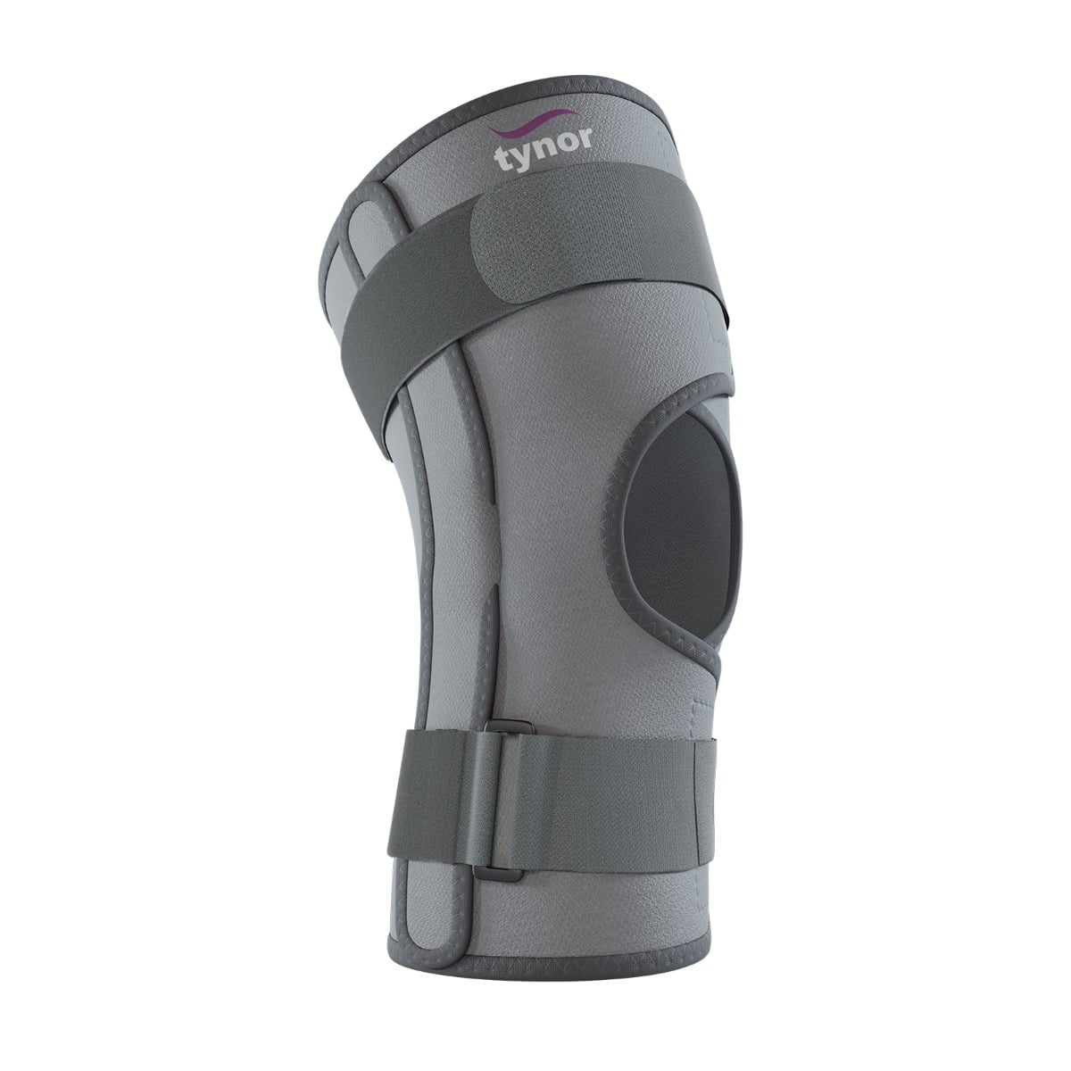 Tynor Functional Knee Support, Grey, Medium, 1 Unit