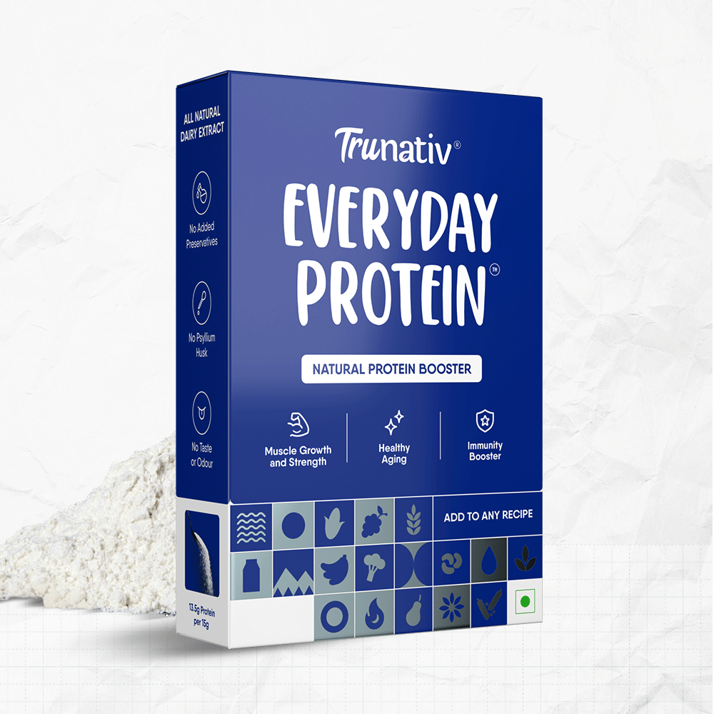 TruNativ Everyday Protein Protein You Can Cook With TruNativ Everyday Protein | 90% Protein Natural Irish Whey Protein Isolate | For Muscle Growth & Strength Family Nutrition | Versatile Protein | Cook-Bake-Blend | 400g