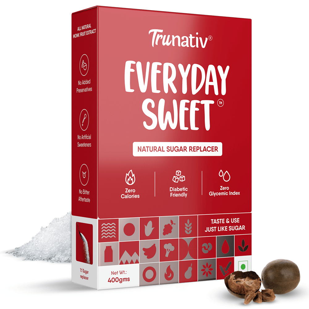 TruNativ Everyday Sweet 400g | 37 Serving | Zero Calorie | Improve Skin Health