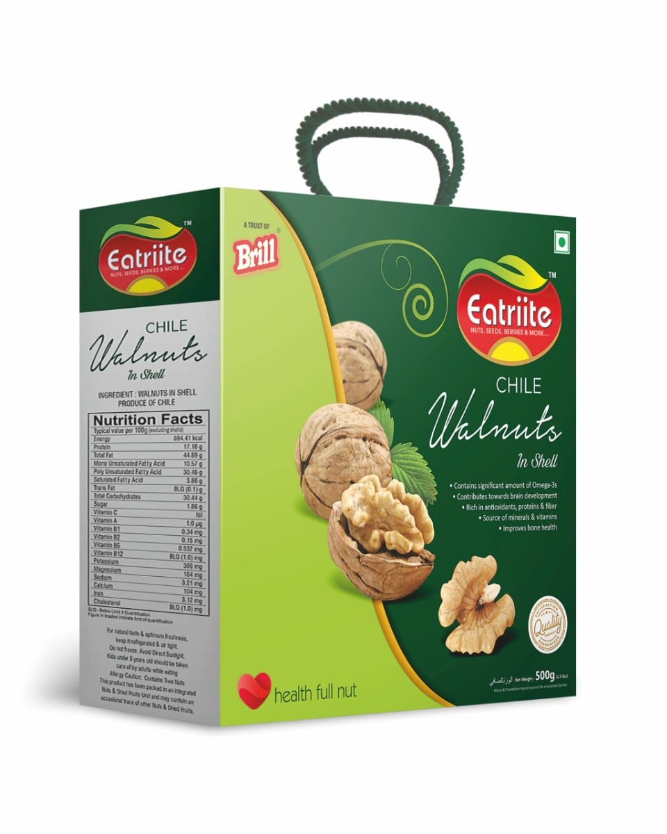 Eatriite 100% Natural Dried California Inshell (Chile) Walnut Kernels ...