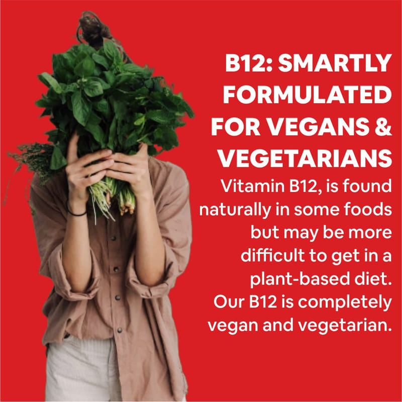 Carbamide Forte Vitamin B12 Tablets 1500mcg Active form of ...