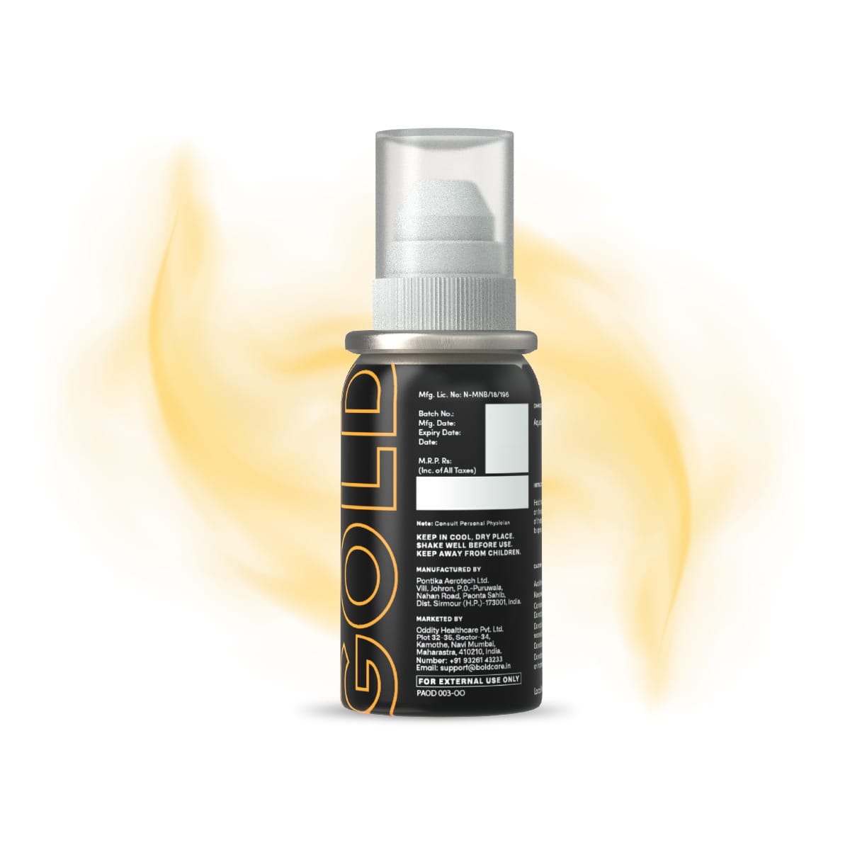 Bold Care Extend Gold Advanced Long Last Delay Spray For Men with Zero ...