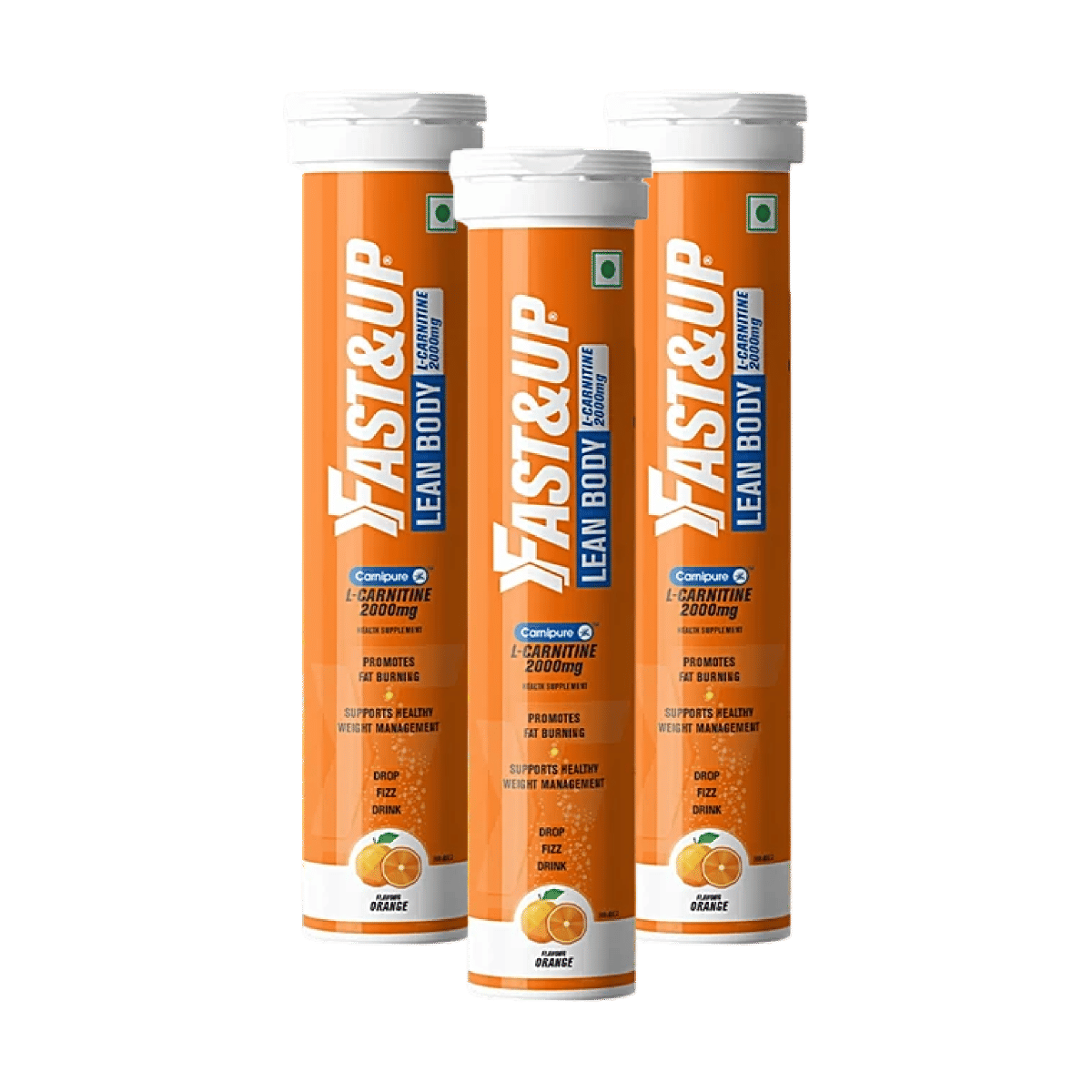 fast and up l carnitine 2000 mg Fast&Up L-Carnitine Lean Body Helps Convert Fat into Energy, 2000 mg Carnipure TM L-Carnitine Sourced from Lonza Switzerland Pack of 20 Effervescent Tablets, Orange Flavour (Pack of 3)