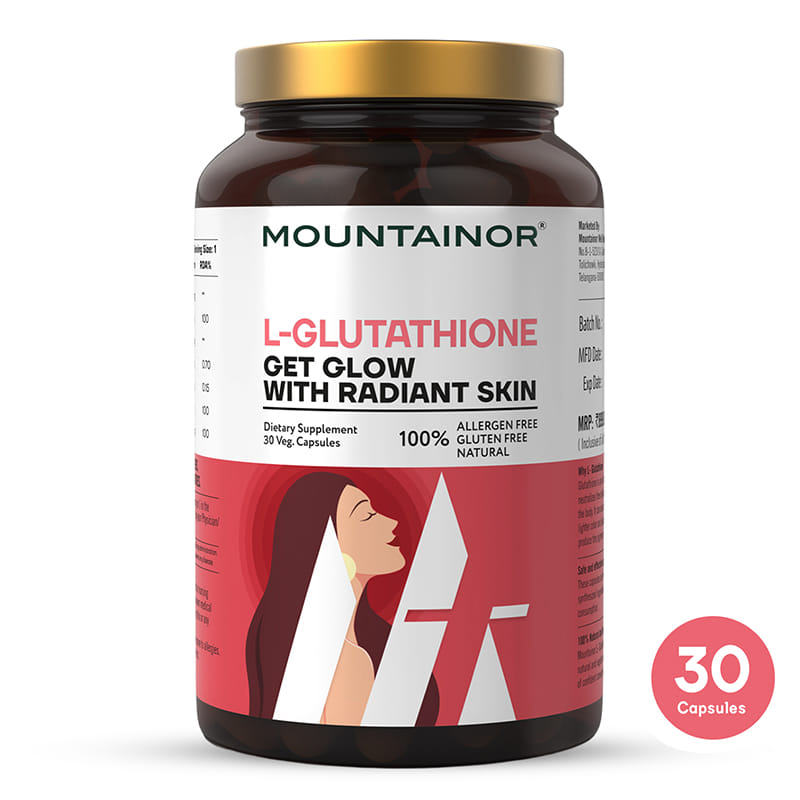 l glutathione for men L-Glutathione (Reduced), 500 mg, 120 Veggie Capsules MOUNTAINOR Natural L Glutathione for