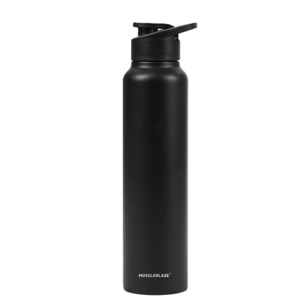 MuscleBlaze Premium Grade Stainless Steel Water Bottle (Black, 1L)-picture-12
