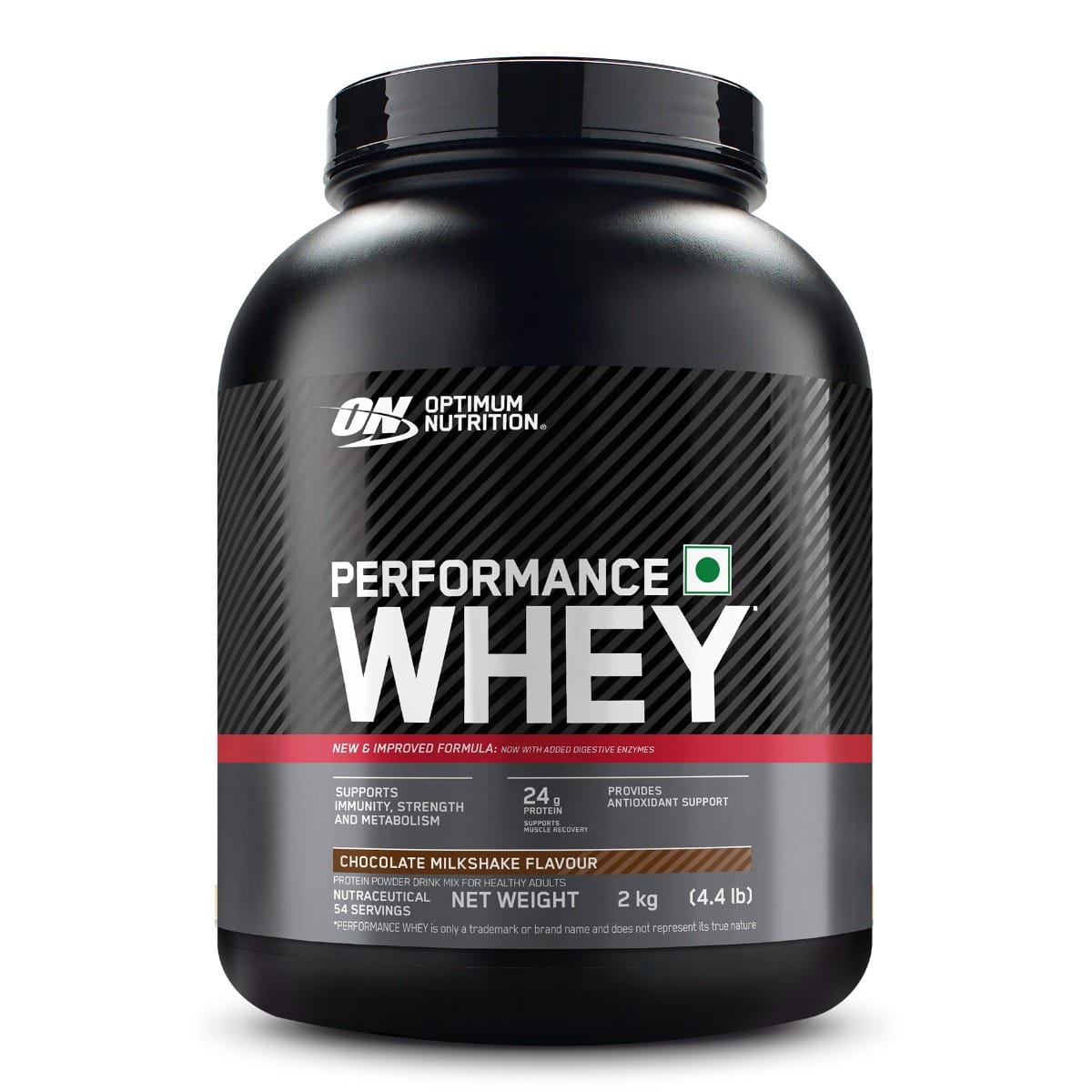 Optimum Nutrition (ON) Performance Whey Protein Powder, 24g Protein,2Kg (Chocolate Milkshake), Ultra-Filtered and Concentrated All-Whey Protein-image-32