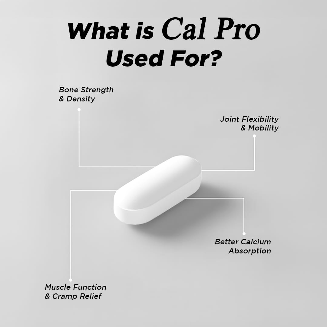 PROQUEST Nutrition Calcium Tablets 60 | Cal Pro with Calcium Citrate ...