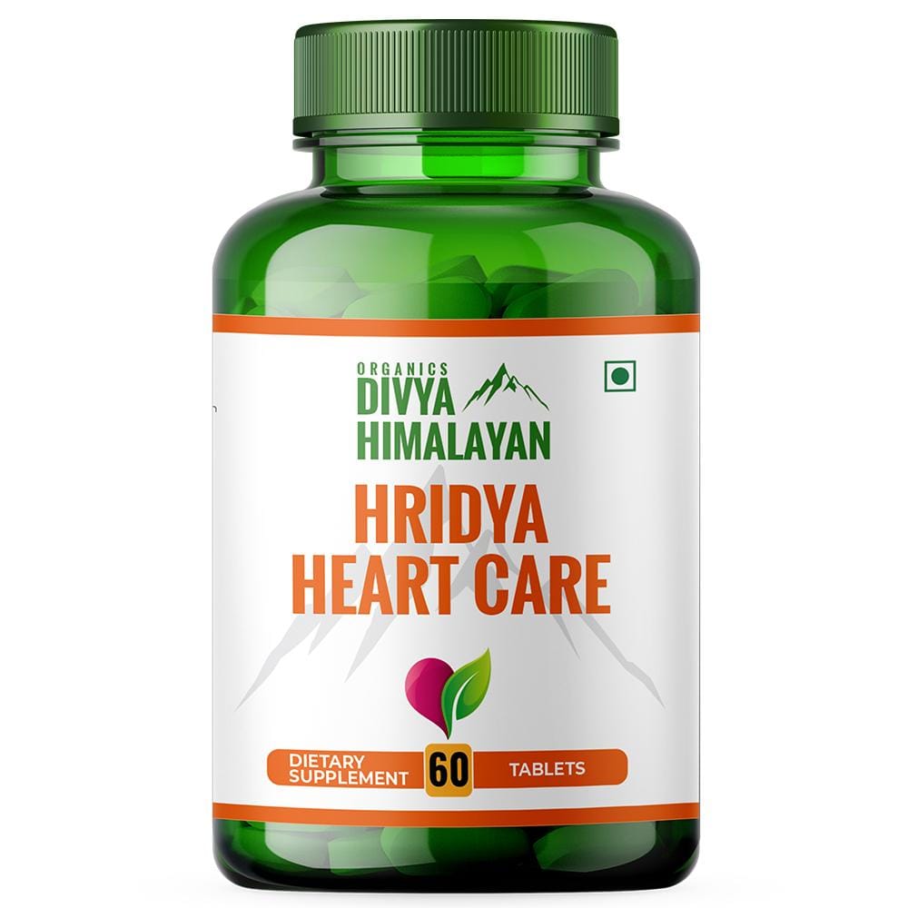 Divya Himalayan Hridya Heart Care with Arjuna, Guggul, Flaxseed, Grapeseed, Garlic & CoQ10-picture-15