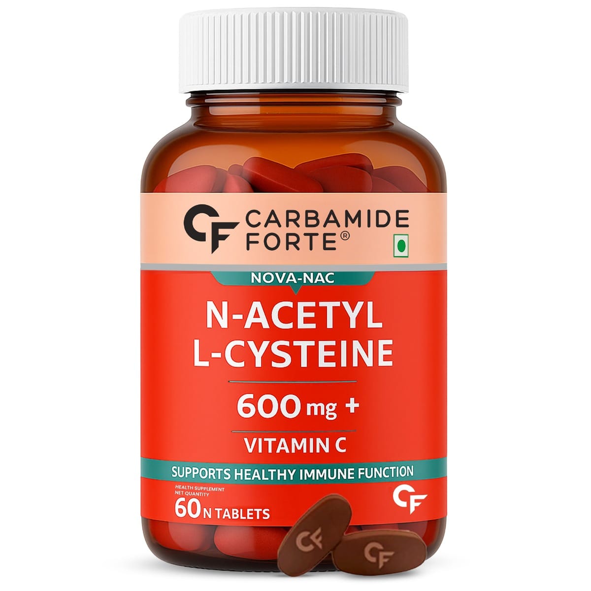 Carbamide Forte N-Acetyl, L-Cysteine 600mg (NAC)