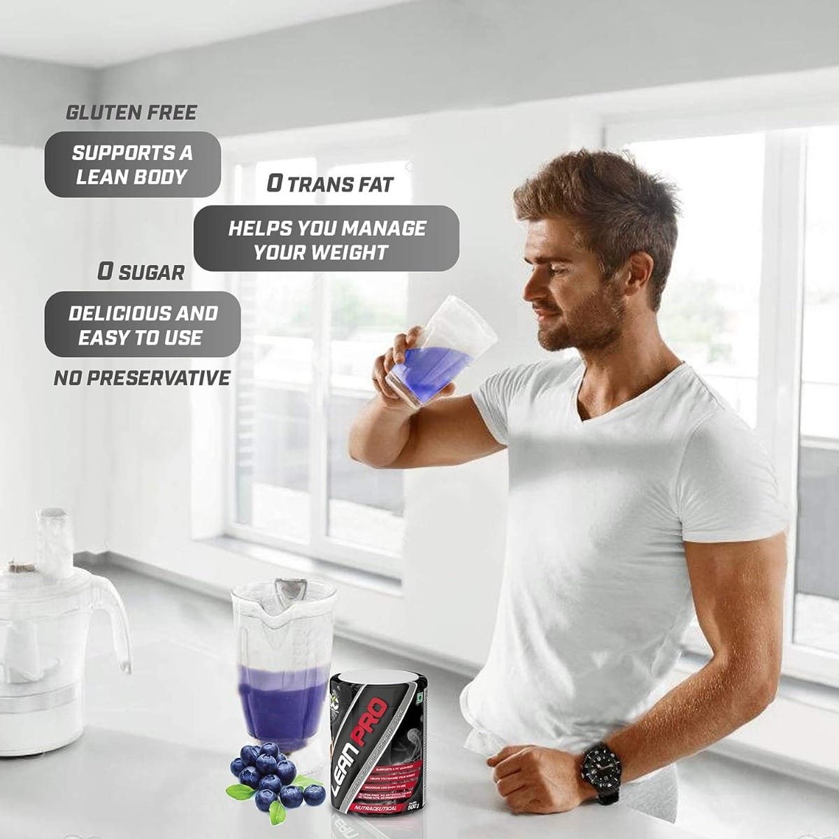 DC DOCTOR'S CHOICE Lean Pro Meal Replacement Shake fusion of 7gm ...