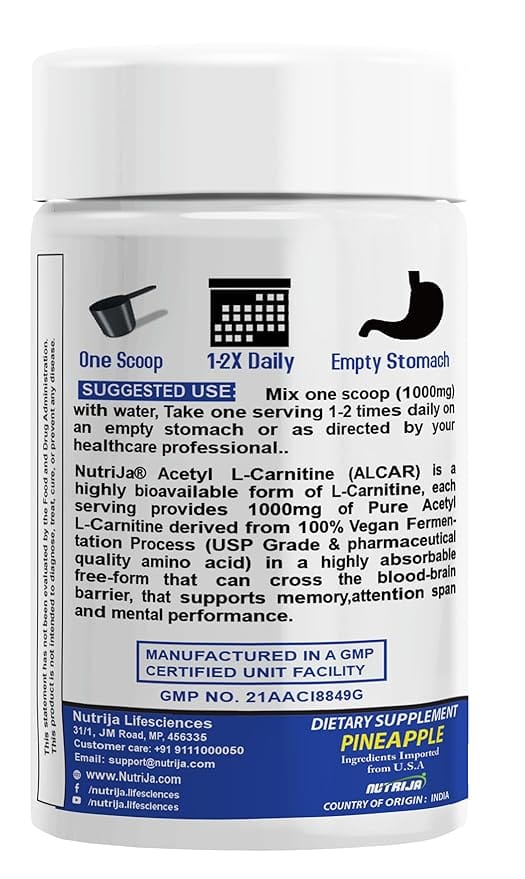 nutrija acetyl l carnitine Nutricost L-Carnitine Powder NOW Foods Acetyl-L Carnitine 500