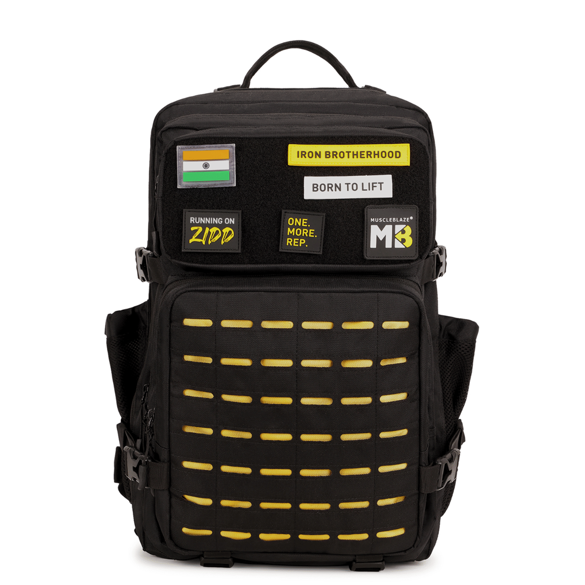 MuscleBlaze Tactical Backpack, 45L, Stealth Black-image-5