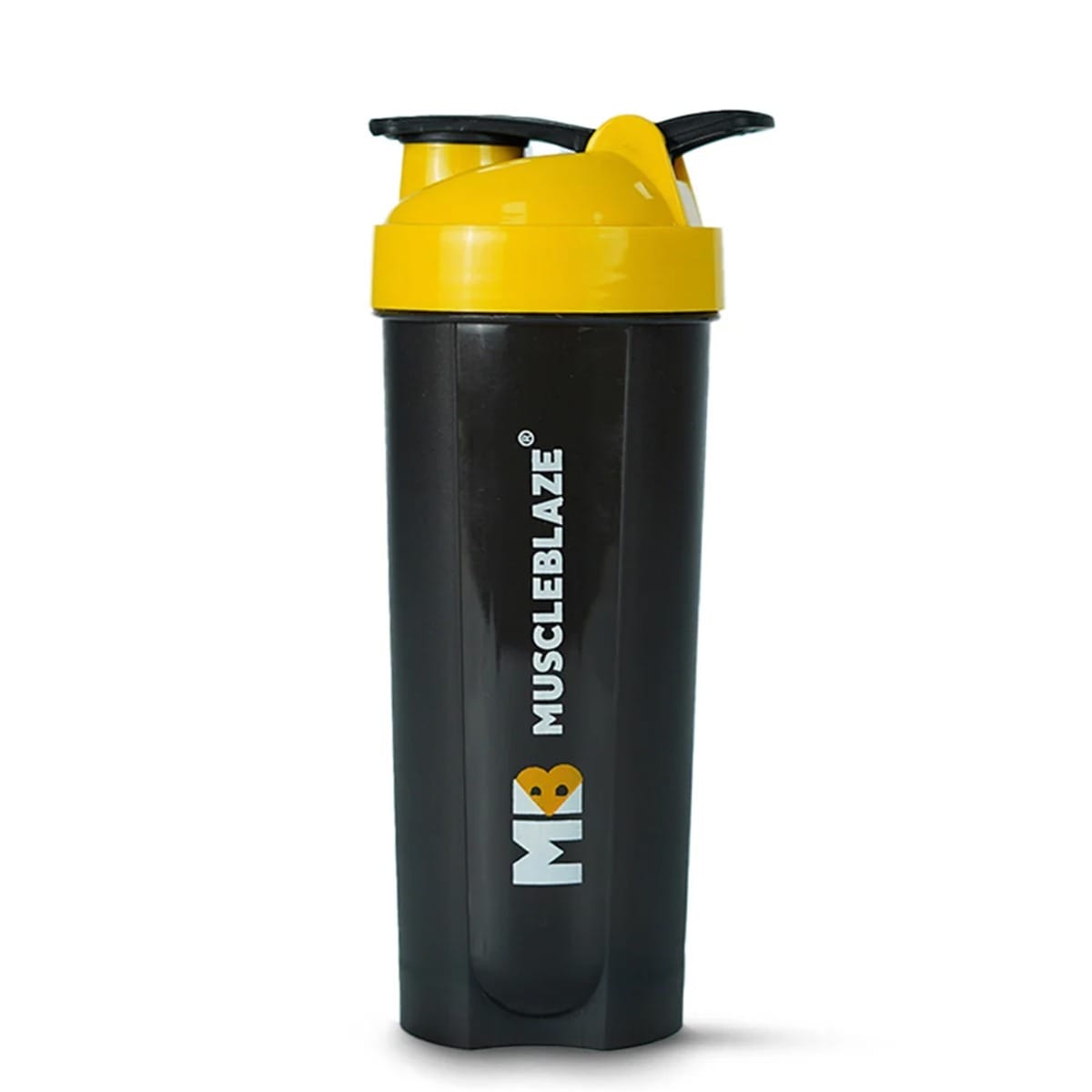 MuscleBlaze (Unleash the Zidd) Shaker (Yellow and Black, 650ml) | Leakproof, BPA-Free Shipper Bottle | Ideal for Whey Protein, Preworkout & BCAA Shakes-image-5