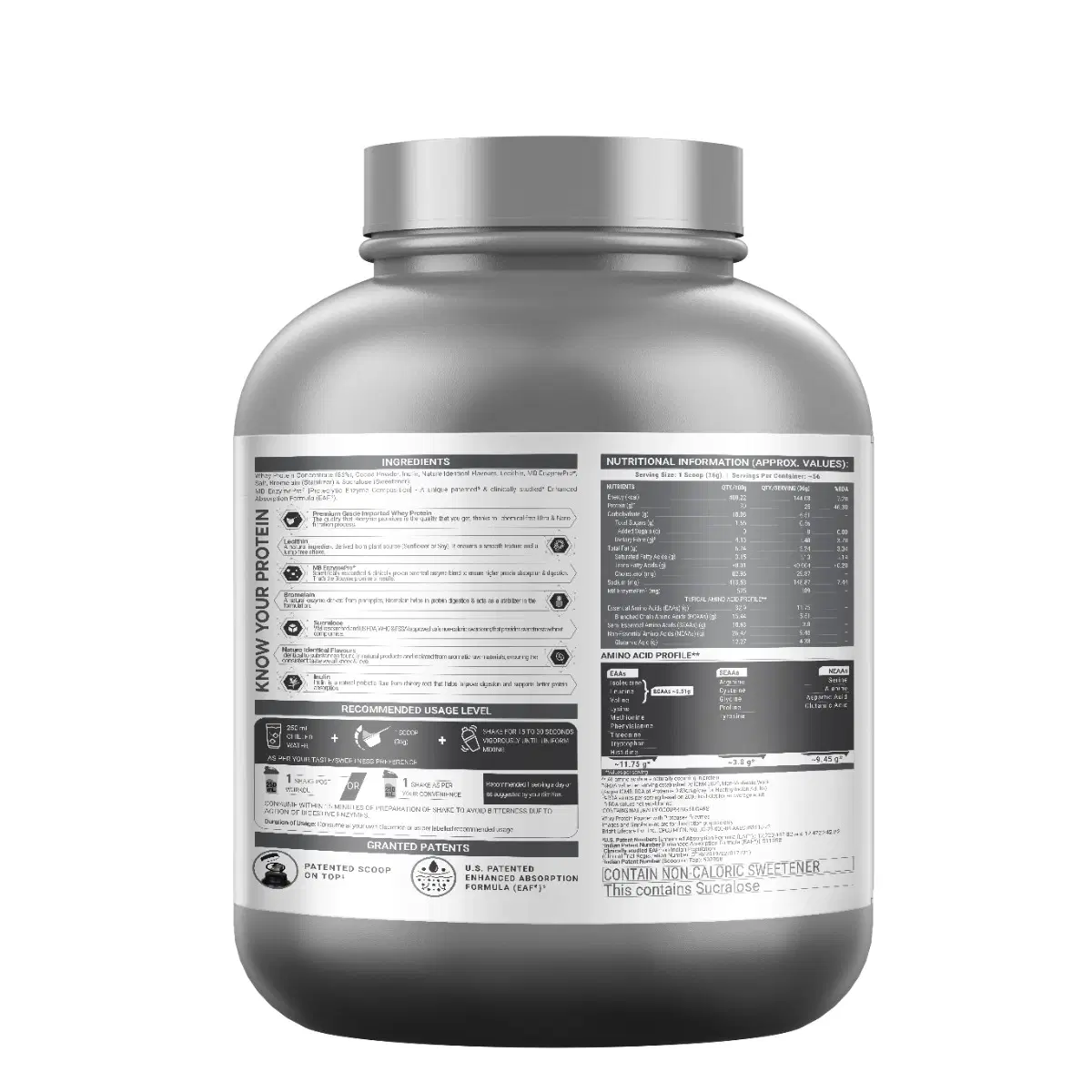 MuscleBlaze Biozyme Performance Whey 2kg Rich Chocolate - Image 5