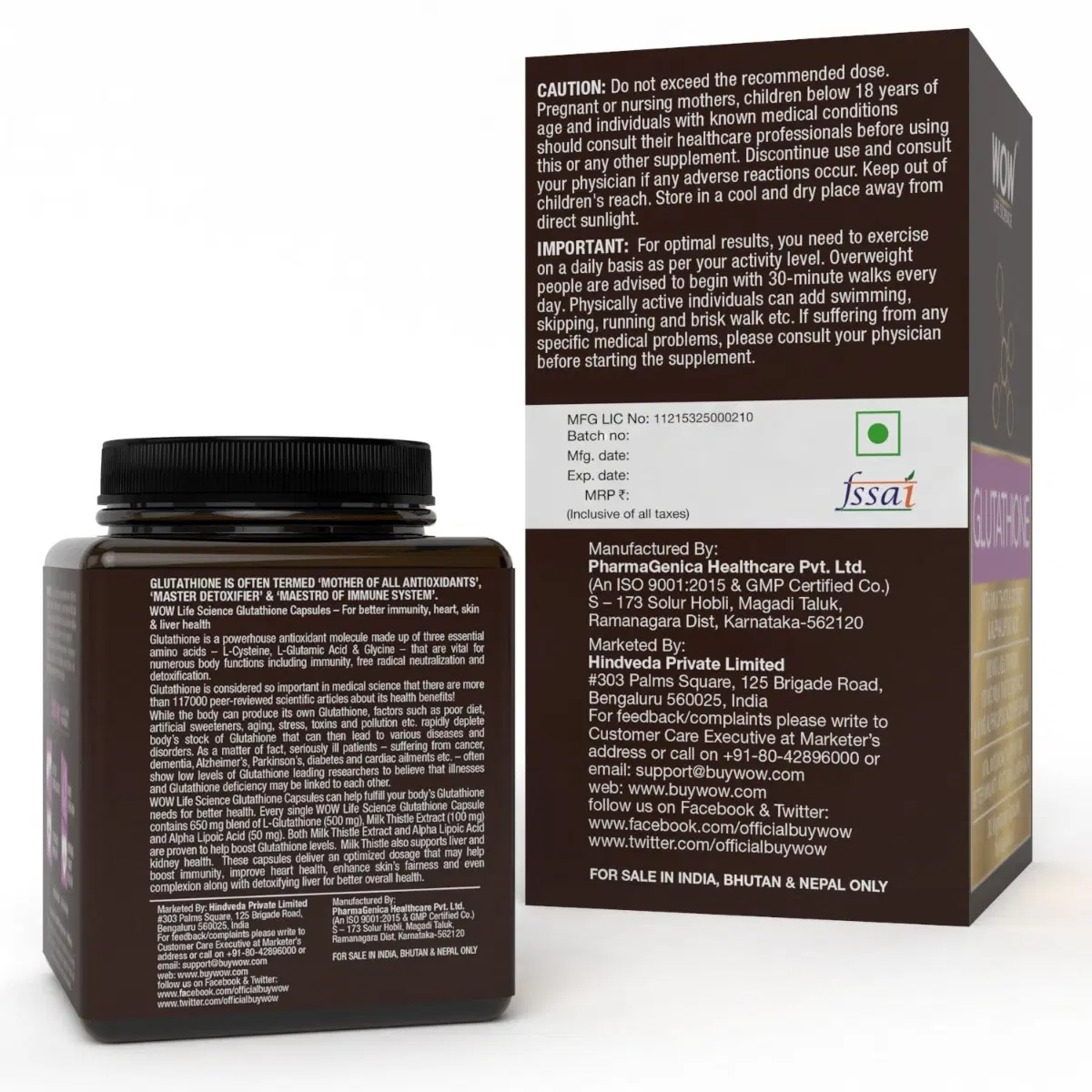 wow glutathione Life Science with Milk Thistle Extract 500mg L-Glutathione 30N thiamine pyridoxine cyanocobalamin BPC-157 Capsules vs Injection: Size:60ML