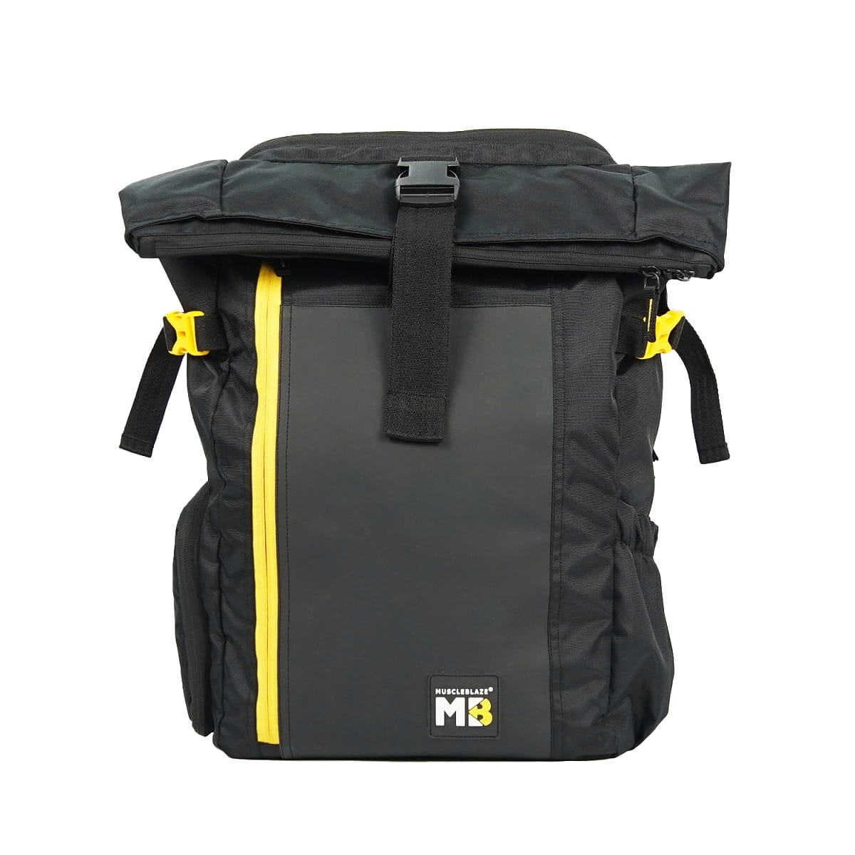 MuscleBlaze Tri-Flex Laptop BackPack (Stealth Black, 35L) | Laptop Bag for Men & Women / Travel Bag / Office Bag | With 15” Laptop Sleeve with Padded Laptop Compartment-picture-21