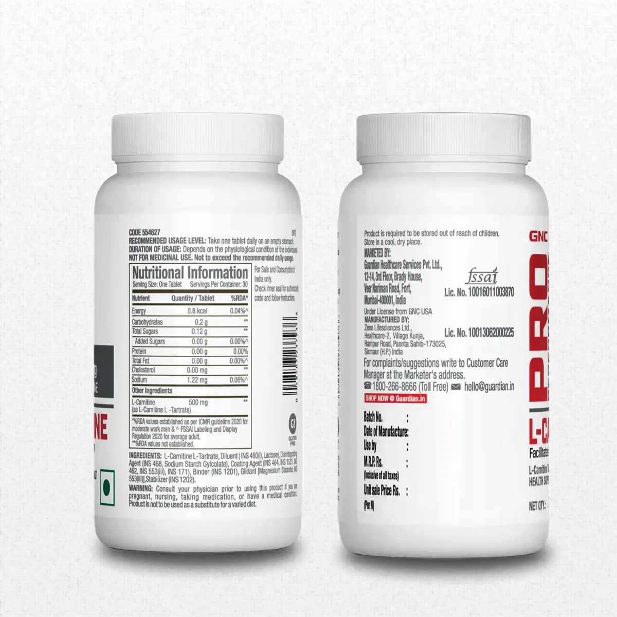 l carnitine als L-Carnitine