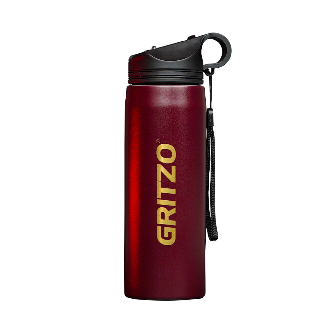 Gritzo Iron Man Sipper Bottle (Red, 700ml) | BPA Free, Leak-Proof-picture-4