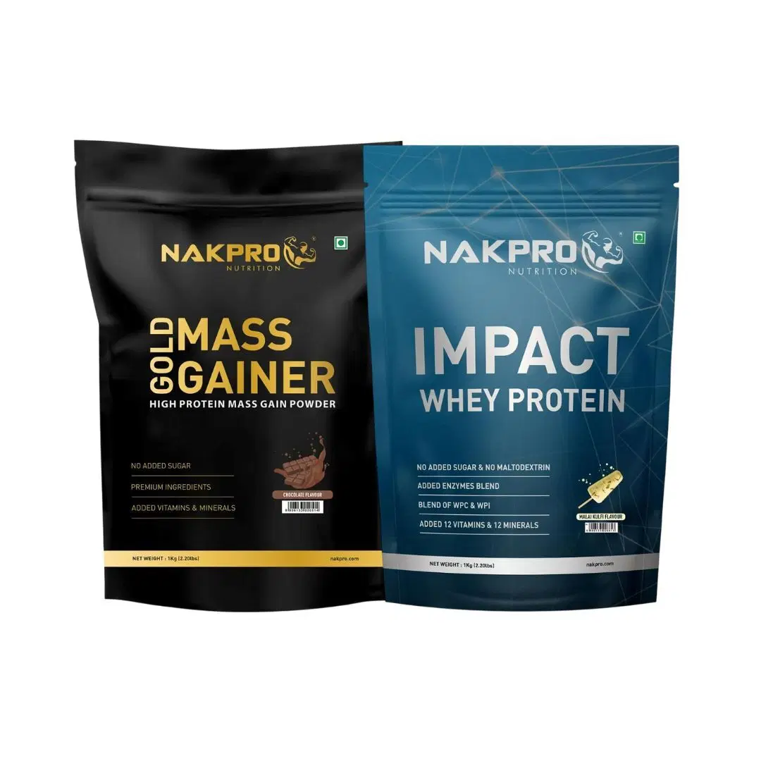 Lean Concentrate NAKPRO Impact Whey Protein 1kg|Isolate & Concentrate|With Digestive ...