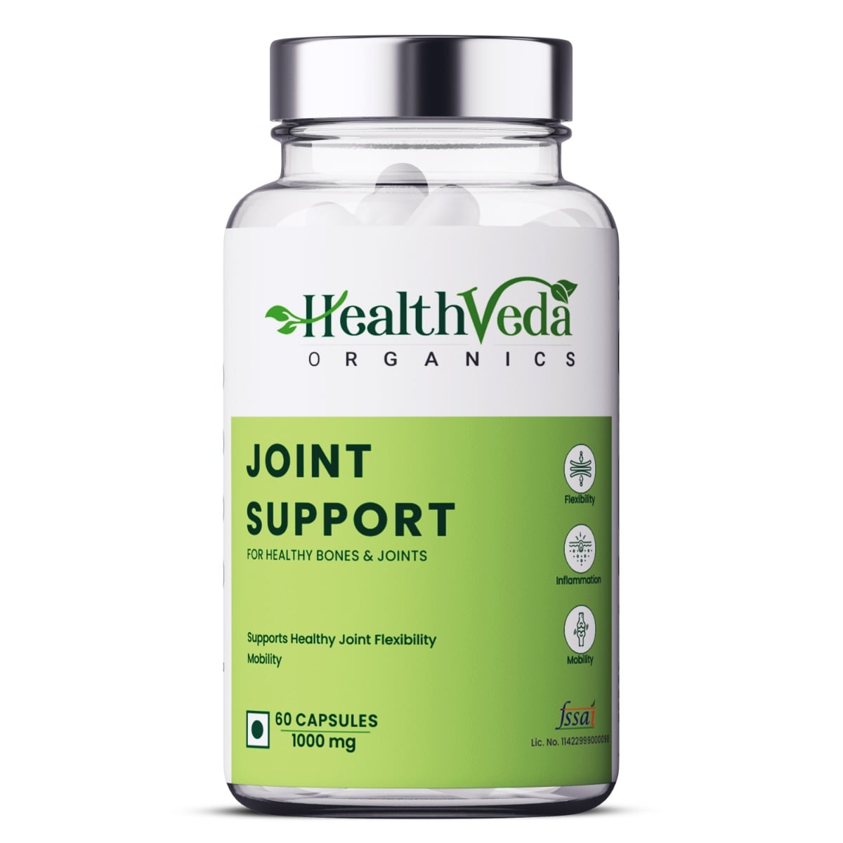 Health Veda Organics Plant Based Joint Support Supplement for Healthy ...