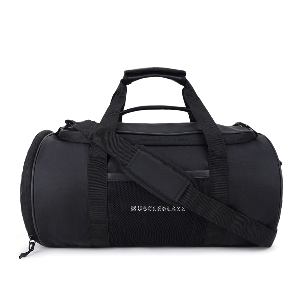 MuscleBlaze Pro Training Duffle Bag (Black, 30L) | For Men and Women | Sports Bag-image-8