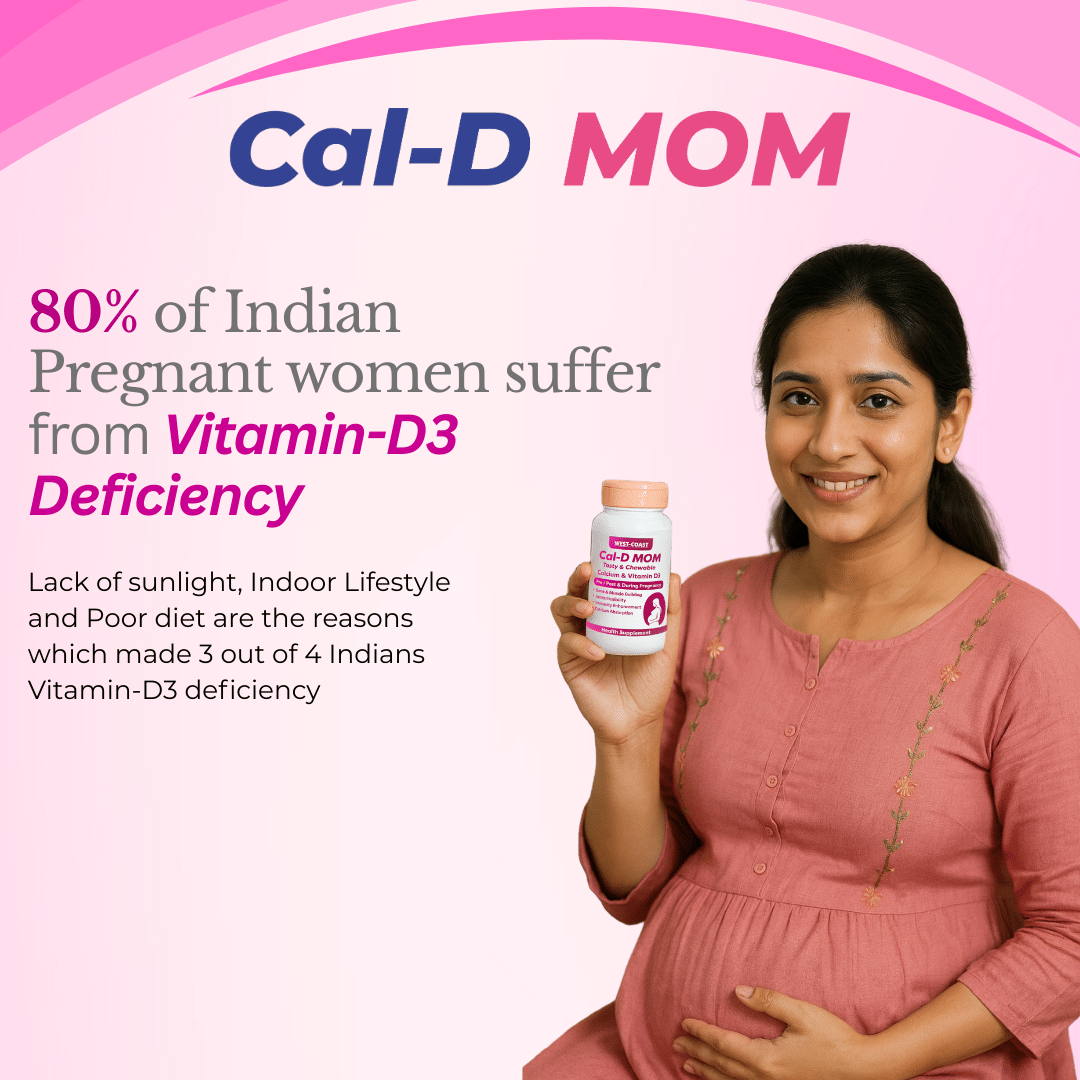 â Cal-D-Mom Calcium + Vit-D3 Chewables for pre & post pregnancy orange ...