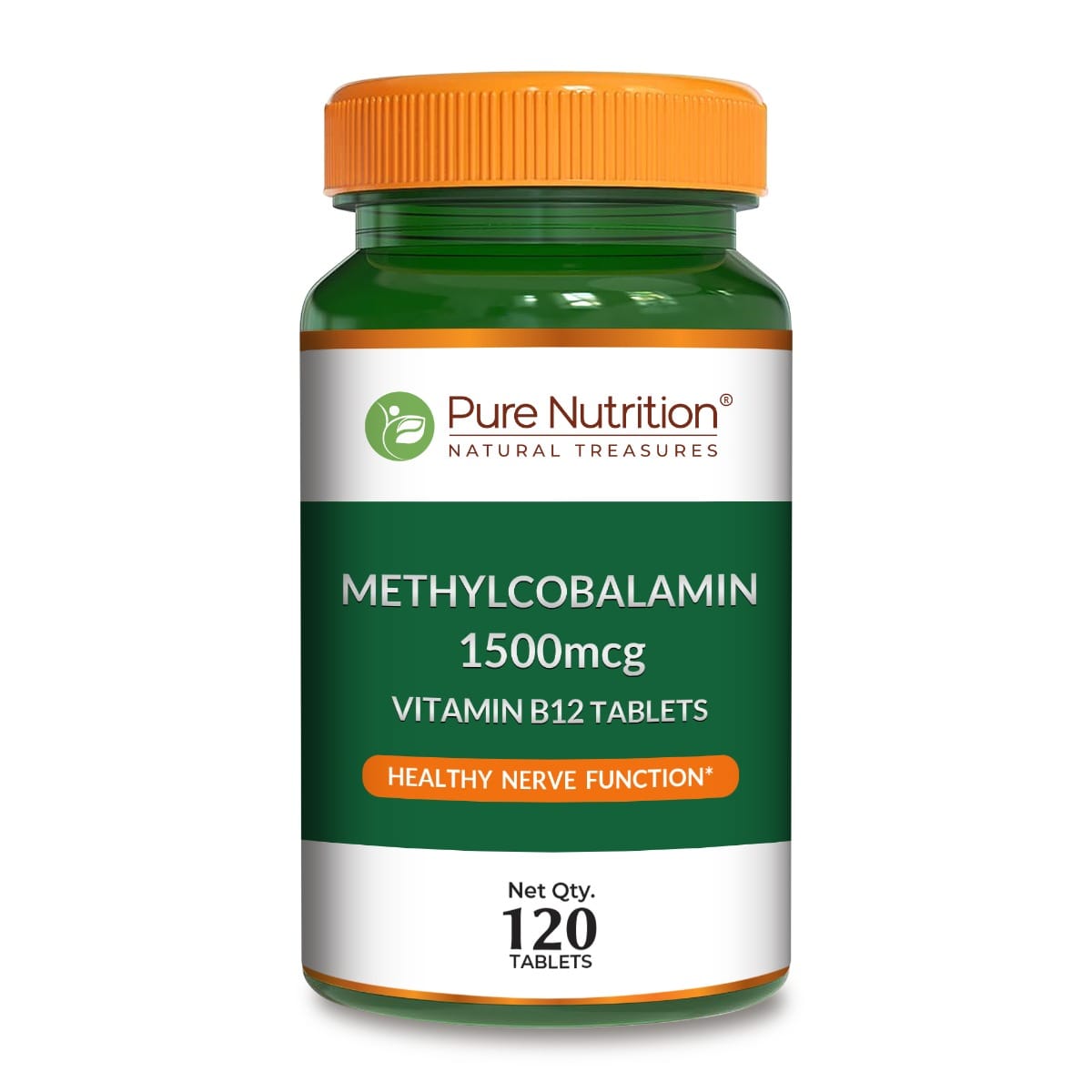 Pure Nutrition Vitamin B12 (1500mcg) - 120 Veg Tablets | Methylcobalamin B12 for Men & Women | Boosts Immunity & Energy Levels | Supports Brain, Nerve & Heart Health | Essential for Red Blood Cell Formation-picture-21