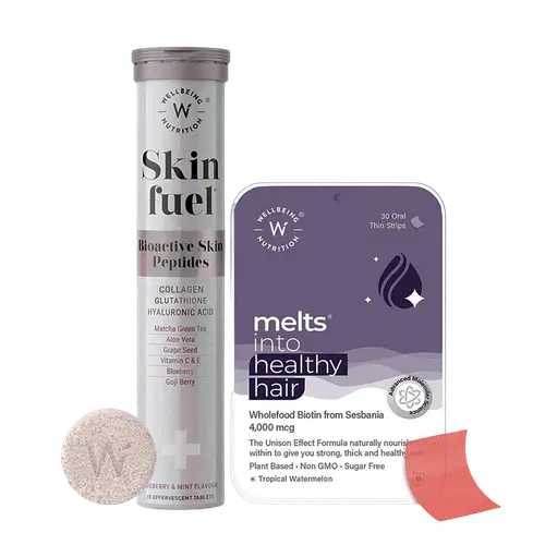 skin fuel glutathione Wellbeing Nutrition Skin & Hair Beauty Pack
