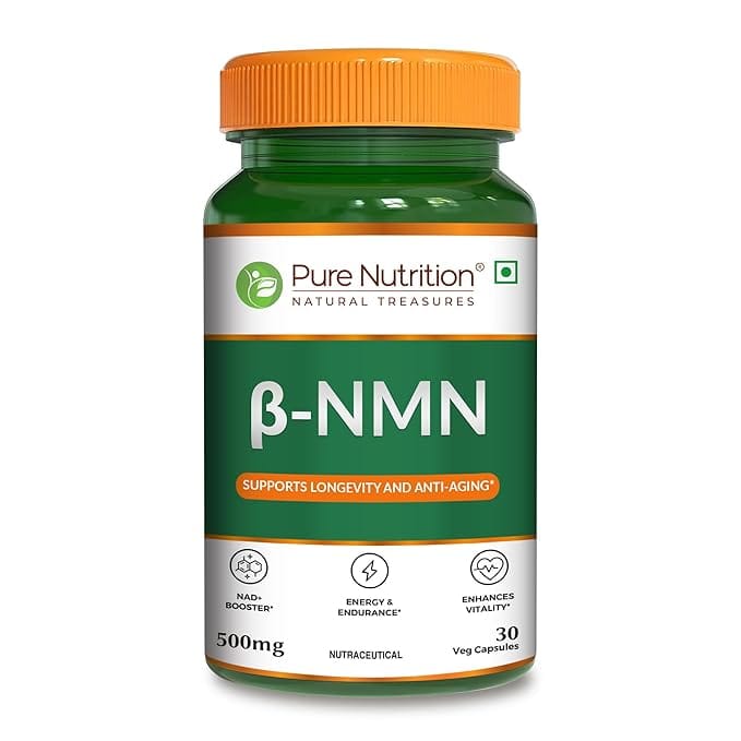 Pure Nutrition NMN Supplement 500mg (30 Capsules) | NAD Booster | Nicotinamide Mononucleotide | Supports Longevity & Metabolism Supports Healthy Aging & Increases Energy Levels-image-26