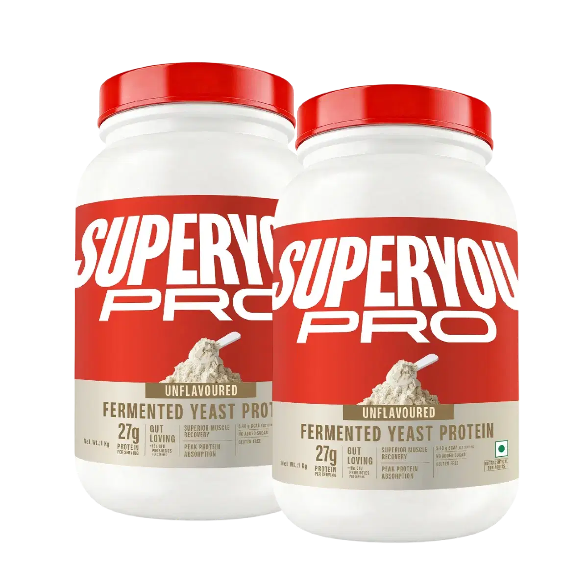 Superyou Pro Fermented Yeast Protein Pack of 2 · 26 g (52 g total)