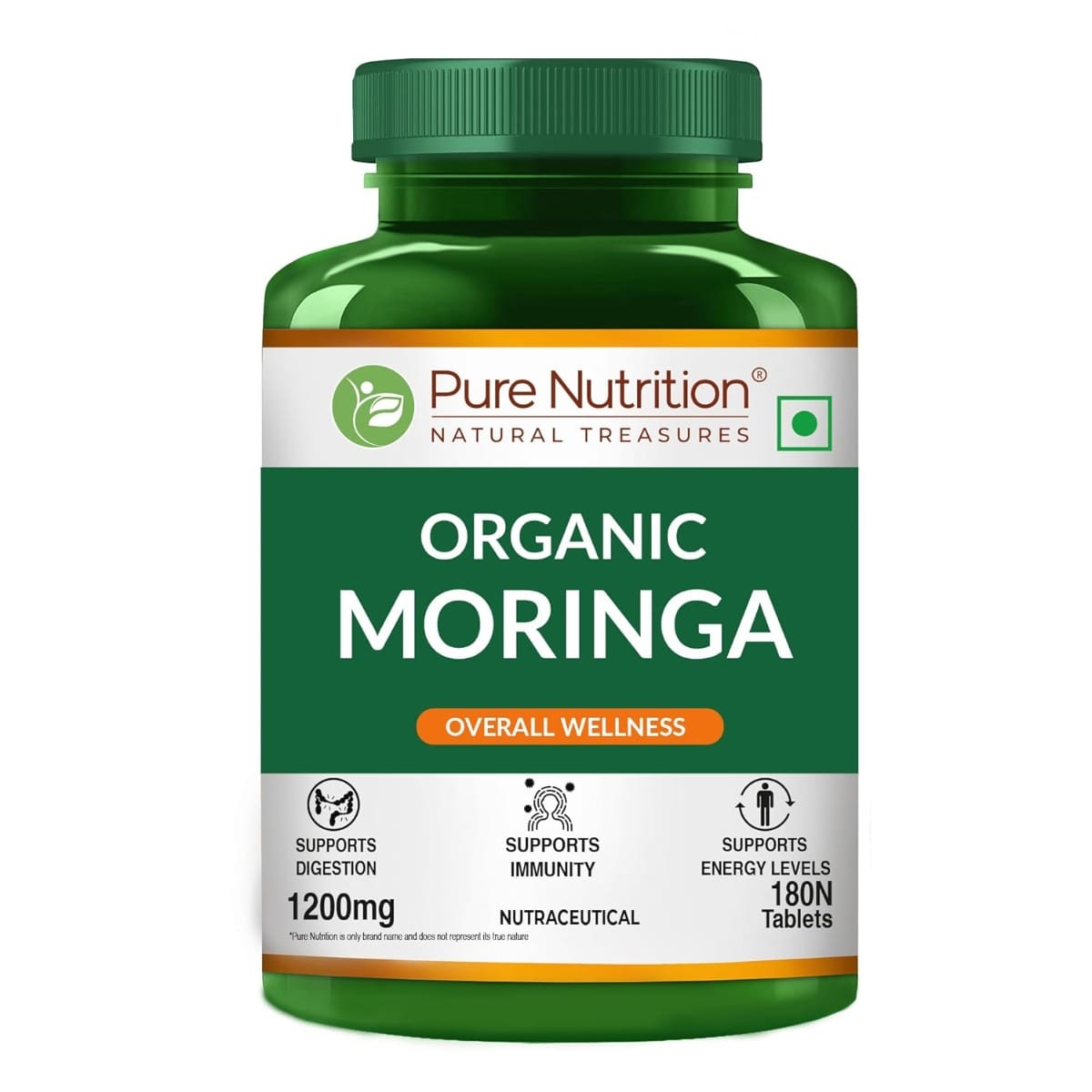 Pure Nutrition Moringa 1200mg 180 Veg Tablets | Rich in Antioxidants, Vitamins & Minerals | Supports Healthy Digestion, Immunity, Energy Levels & Detox | Superfood Supplement for Men & Women-image-14