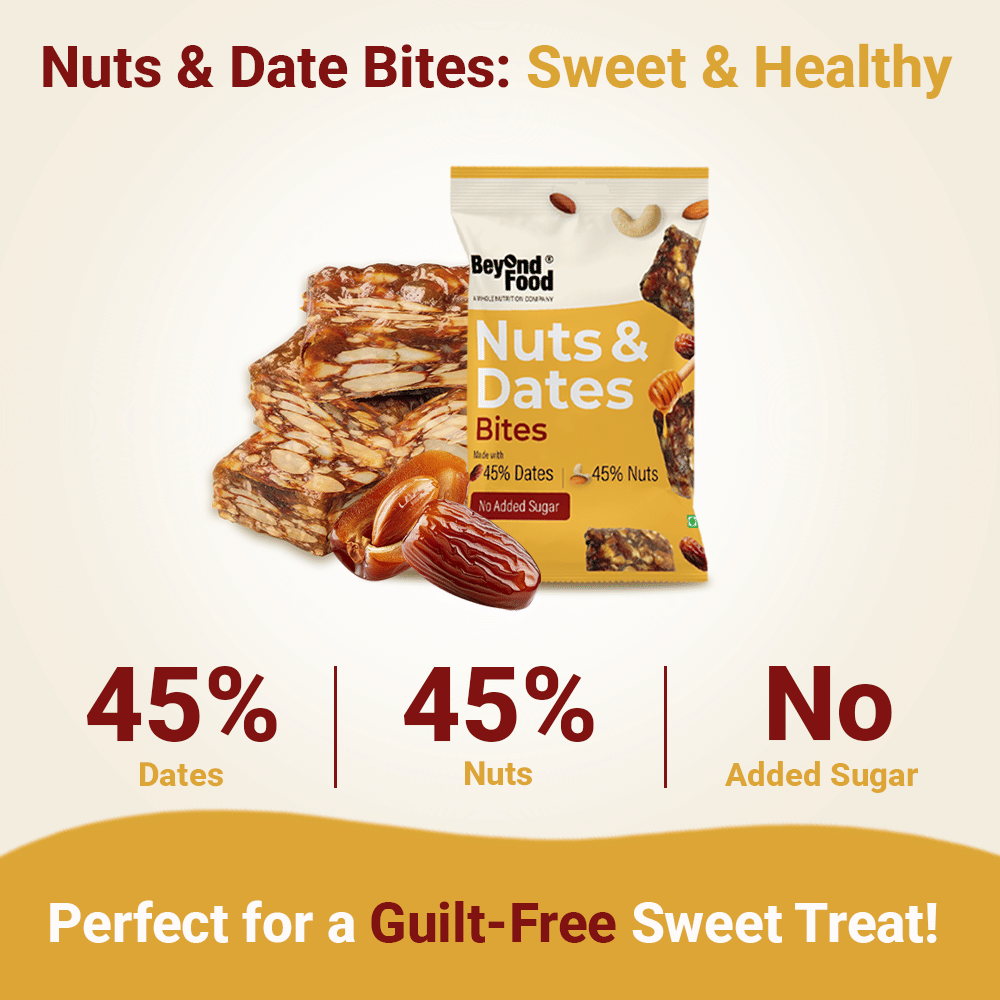Beyond Food Nuts & Dates Bites (Pack of 12)