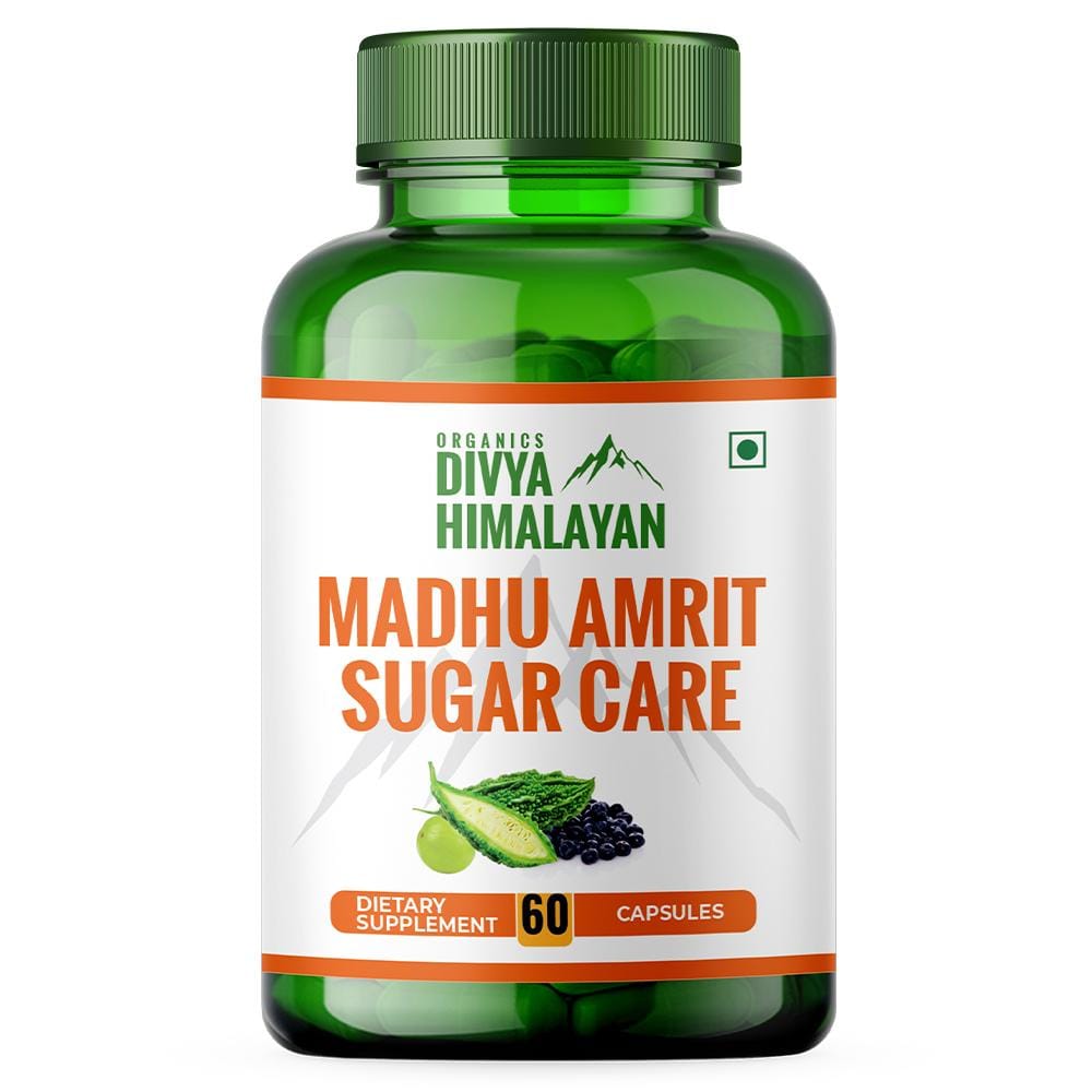 Divya Himalayan Madhu Amrit Sugar Care With Chandraprabha Vati, Karela, Haldi, Neem, Giloy & Jamun Seeds-picture-13