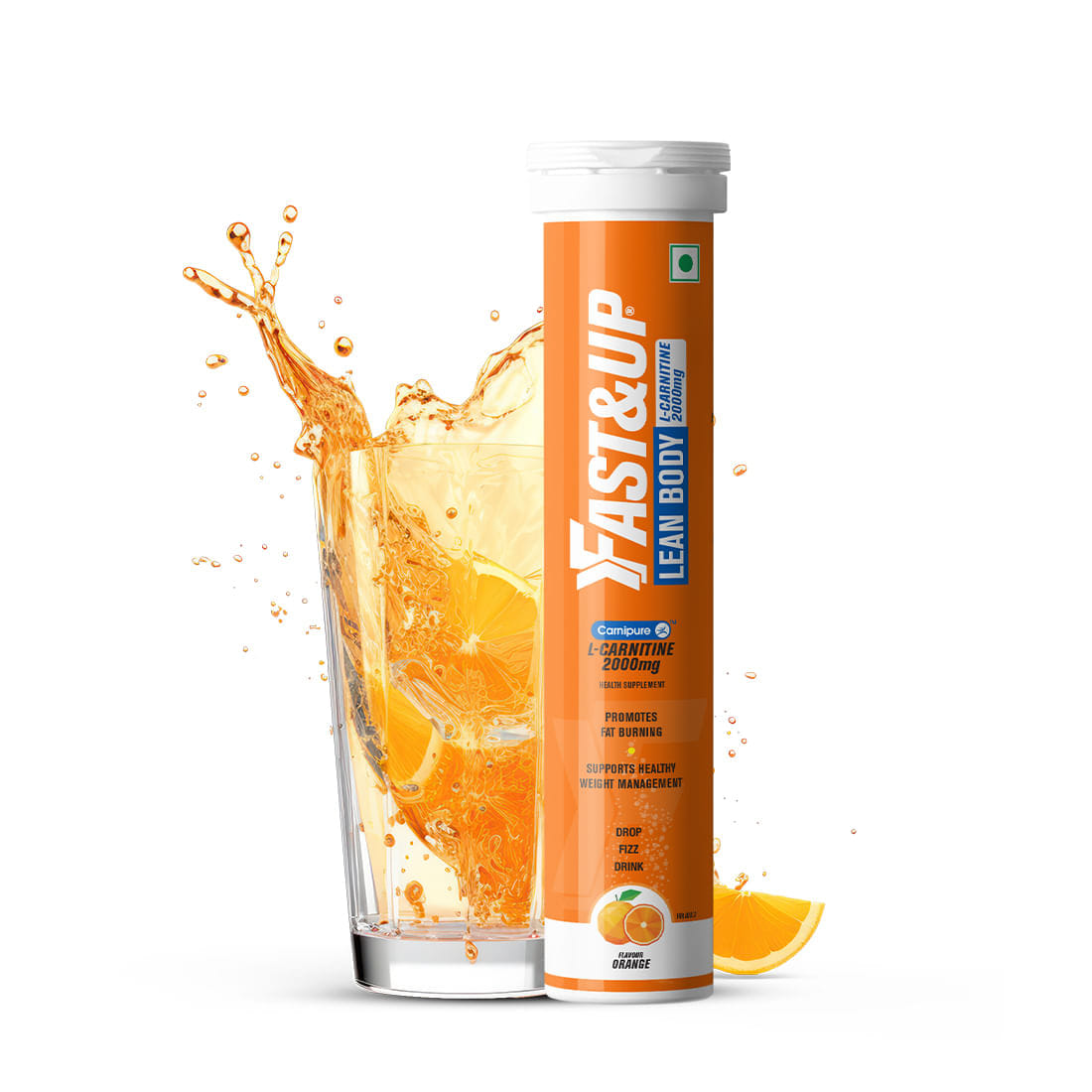 fast up lean body l carnitine Fast&Up L-Carnitine Helps Convert Fat into Energy, 2000 mg Carnipure TM L-Carnitine Sourced from Lonza Switzerland Pack of 20 Effervescent Tablets, Orange Flavour (Pack of 3) Glutathione Comprimé Serum is BrandName: NOW Piece:1 Piece