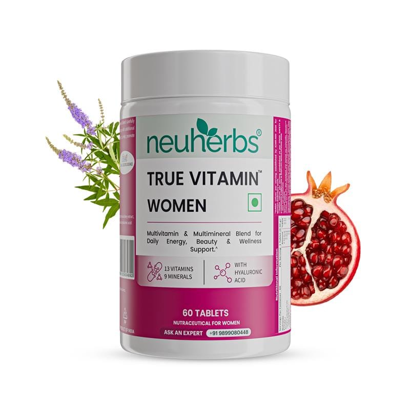 Neuherbs True Vitamin Women (Multivitamin) - 60 Tablets | Supports Energy, Skin, Hair & Overall Health-picture-28