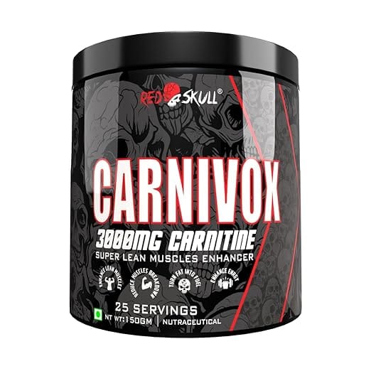 REDSKULL CARNIVOX 3000MG L CARNITINE |Triple Strength Formula |Fast-Acting  for Fat Loss