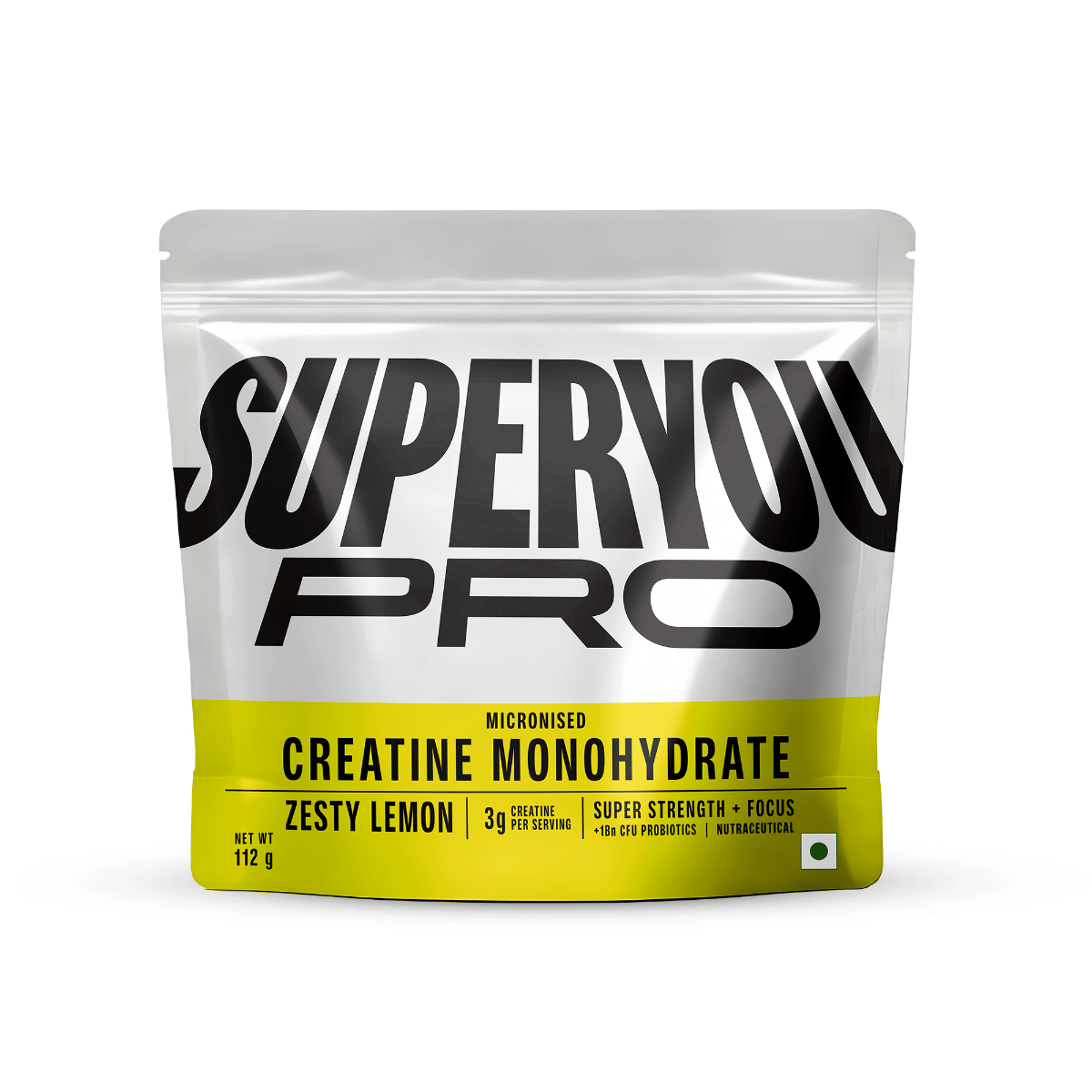 SuperYou Pro Micronized Creatine Monohydrate Powder - Zesty Lemon-image-11