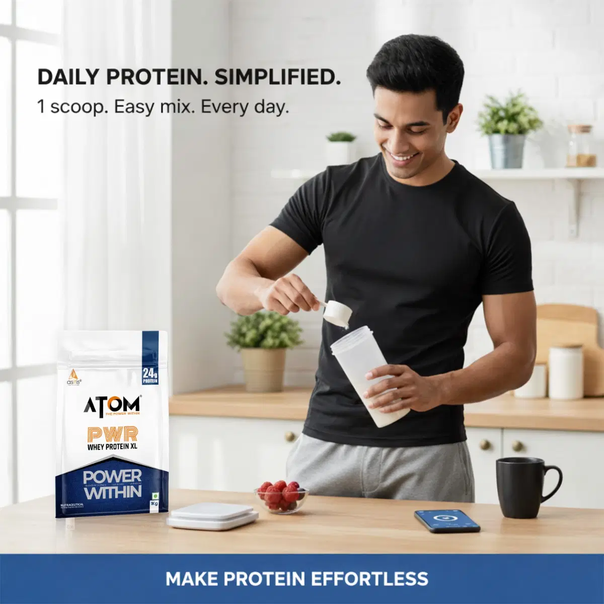 AS-IT-IS ATOM PWR Whey XL 24g 1kg - Image 10