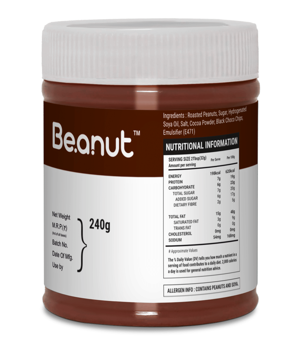 Beanut Peanut Butter Creamy - Chocolate - 240 g