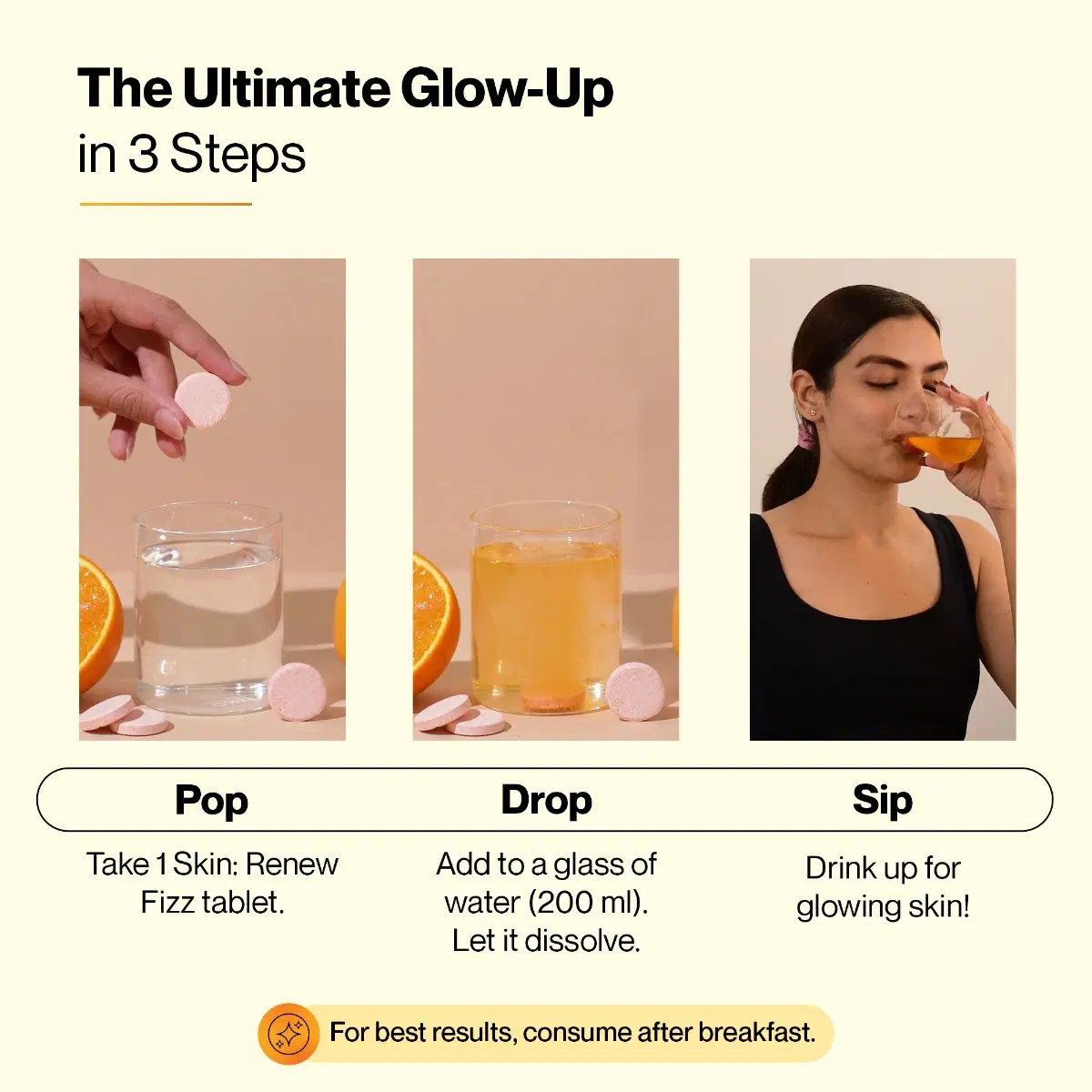 Setu Skin Renew Glutathione Tablets for Glowing Skin | 15 Effervescent Tablets with 500mg L-Glutathione & Vitamin C | Sugar-free Antioxidant & Skin Glow Supplement for Clear Skin | Orange (Pack of 2) Setu Skin Renew Glutathione Tablets for Glowing Skin | 15 Effervescent Tablets with 500mg L-Glutathione & Vitamin C | Sugar-free Antioxidant & Skin Glow Supplement for Clear Skin | Orange (Pack of 2)