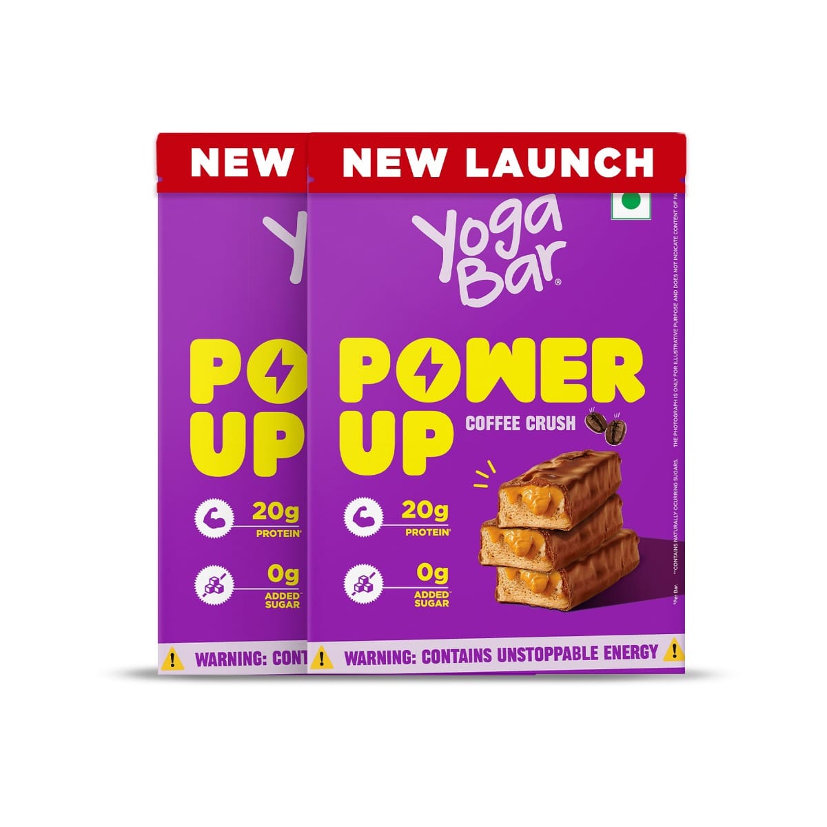 Yogabar Power Up 20g Protein Bars |Protein Blend - Whey Protein Concentrate, Isolate, Peanuts & Soy-picture-13