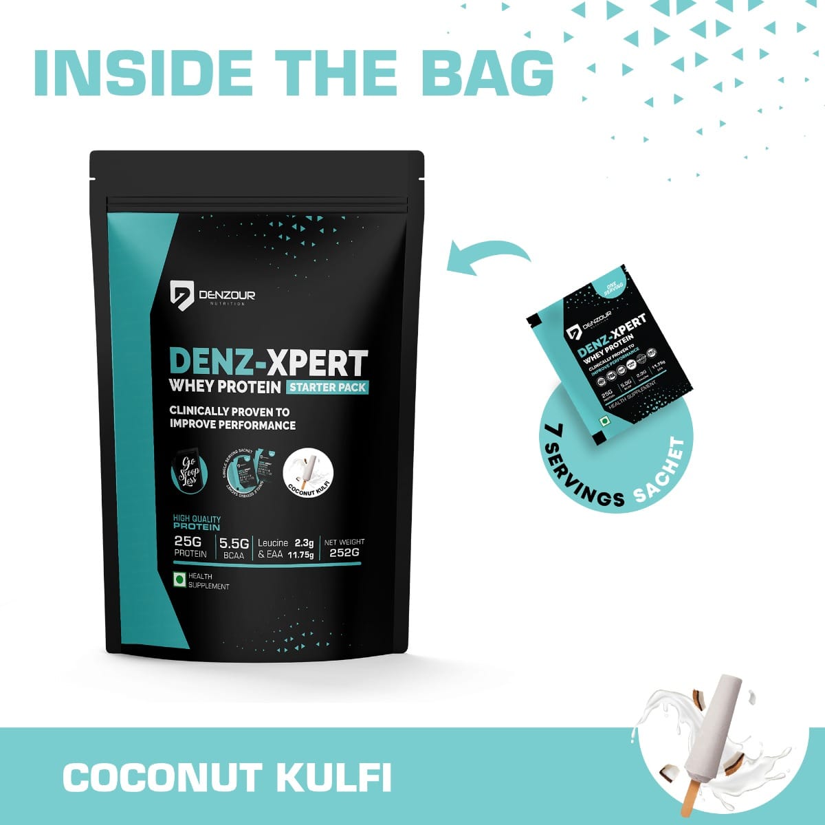DENZOUR NUTRITION Denz Xpert Whey Protein Powder | Easy Digesting ...