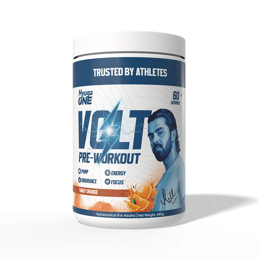 Hyuga One VOLT Pre Workout Powder (Tangy Orange), Clinically Dosed ...
