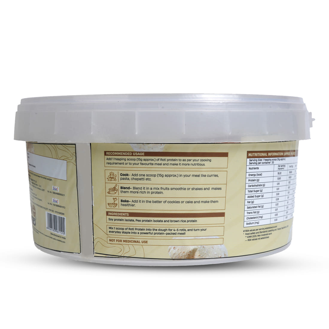 BeastLife Roti Protein | Make Rotiâ€™s Protein Rich | Clean, Plant ...
