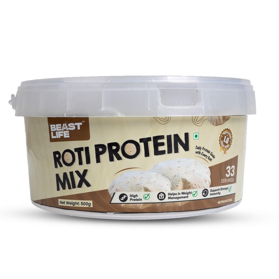 BeastLife Roti Protein | Make Rotiâ€™s Protein Rich | Clean, Plant ...