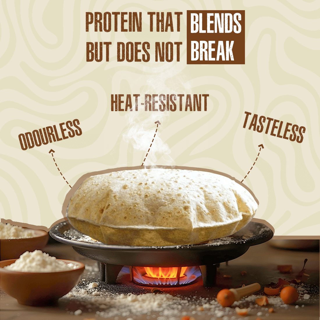 BeastLife Roti Protein | Make Rotiâ€™s Protein Rich | Clean, Plant ...