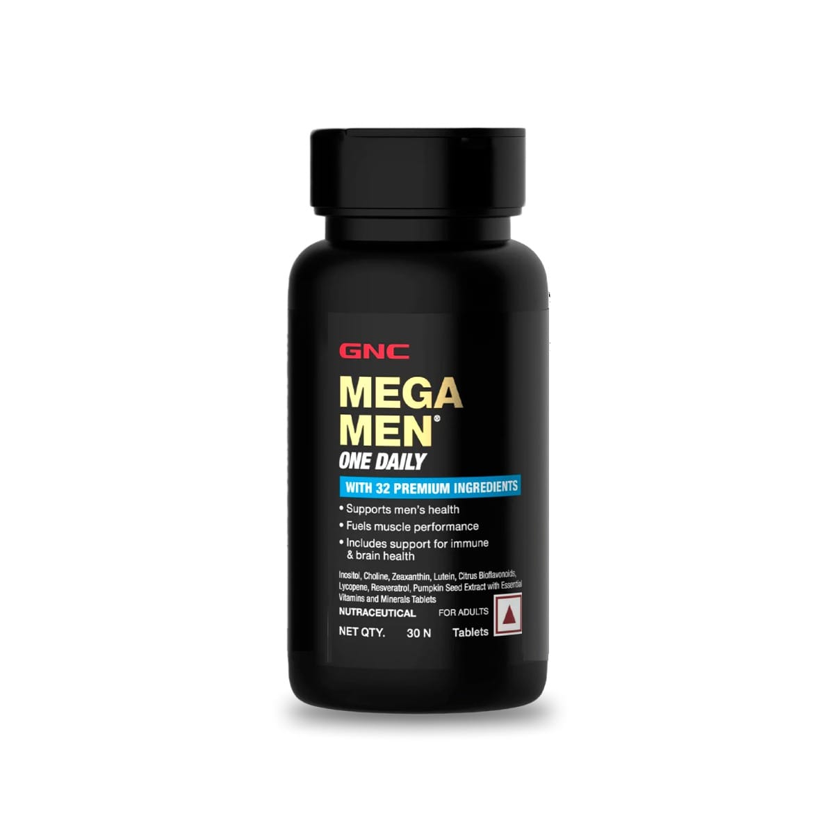GNC Mega Men One Daily Multivitamin for Men – 30 Tablets